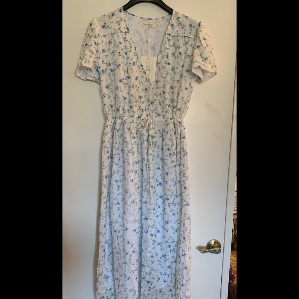 Christy Dawn Vintage Floral Dress NWT L